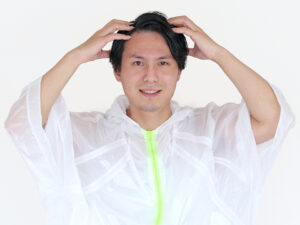 帽子をかぶる前のヘアケア